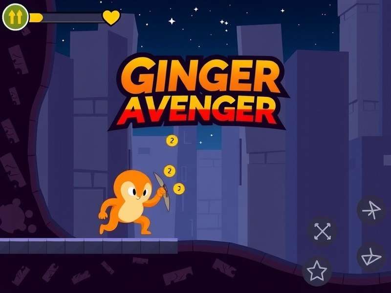 Ginger Defender Avenger Game Screenshot